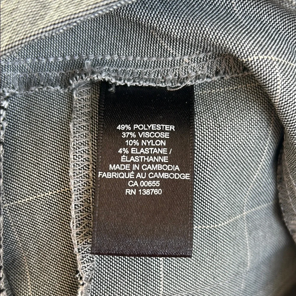 RW&CO. Camber & Grace Gray Plaid Dress Pants - Picture 12 of 12